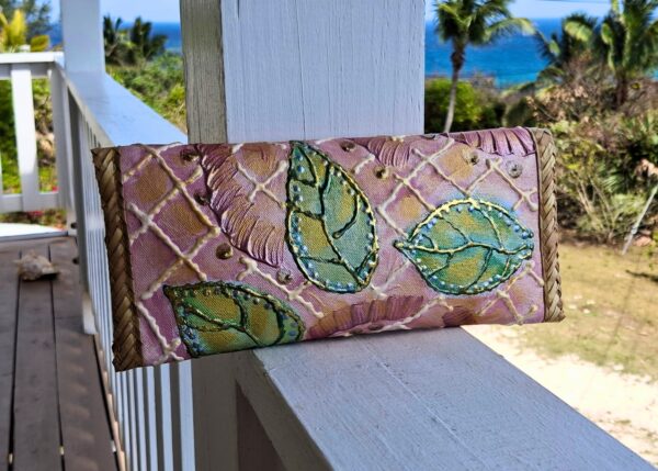 Teri Monique Handbags "Anna" Handpainted Clutch Purse